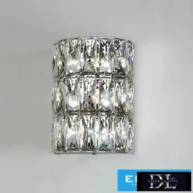   ELDLUX Křišťálová skleněná nástěnná lampa LED 6W CCT 480lm IP20 160*110*230mm