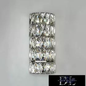   ELDLUX Nástěnná lampa z křišťálového skla LED 10W CCT 800lm IP20 160*110*390mm