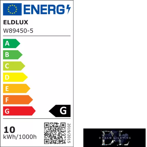 ELDLUX Nástěnná lampa z křišťálového skla LED 10W CCT 800lm IP20 100*260*150mm