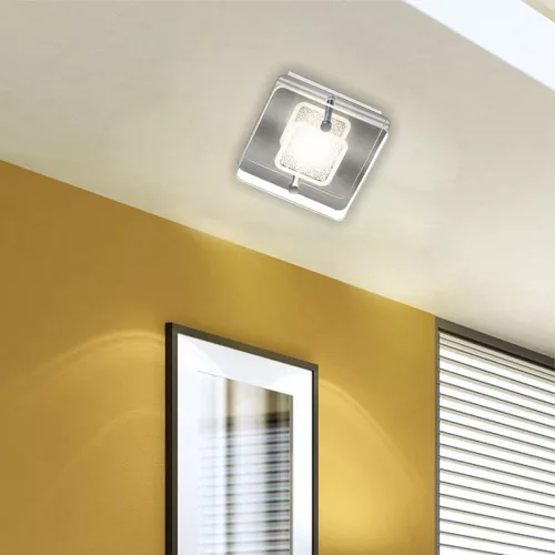 ELDLUX Nástěnná a stropní lampa 5W NW chrom