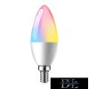 ELDLUX Smart Home WiFi žárovka C37 E14 4,5 W 450 lm RGB+CCT