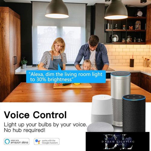 ELDLUX Smart Home WiFi žárovka C37 E14 4,5 W 450 lm RGB+CCT