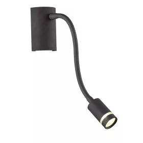 ELDLUX FLEXI Nástěnná lampa 3W WW černá