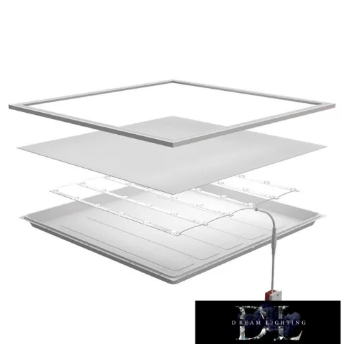 Union Knights Zapuštěný LED panel 60x60cm s transformátorem Philips 40W 4800LM 7000K CRI>80 IP20 3 roky
