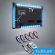 WISDOM USB LED pásek 5050-30D 5V RGB IP65 2m