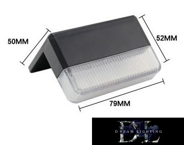 UNIVERSO VENKOVNÍ LED NÁSTĚNNÁ LAMPY SE SOLÁRNÍM PANELEM 3000K + RGB 0,3W IP65