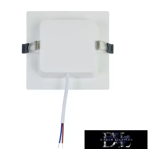 UNO LED čtvercový podsvícený zapuštěný panel 6 W 3000 K