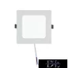 UNO LED čtvercový podsvícený zapuštěný panel 6 W 4500 K
