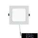 UNO LED čtvercový podsvícený zapuštěný panel 6 W 4500 K