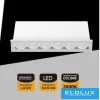UNIVERSO zapuštěná bodová lampa 11 W 754 lm 3000 K 24° IP20 132 x 31 mm bílá