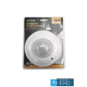   UNIVERSO Stropní pohybový senzor PIR 1200 W 6 m 120°x360° IP20 bílá