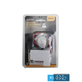   UNIVERSO Stropní detektor pohybu PIR 800 W 8 m 360° IP20 bílá