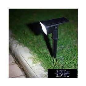 UNIVERSO Solární lampa PIR 5V 2W 300lm 6500k IP65 černá