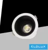 UNIVERSO Bodové svítidlo 10 W 6500 K 645 lm 27° RA90 ∅85×73 mm výřez: D75 IP20 bílá