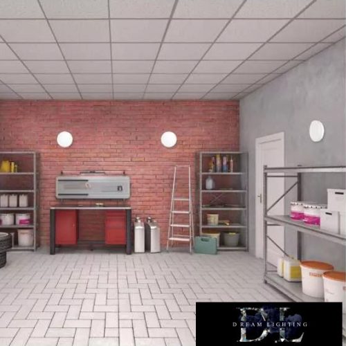 EMOS TORI LED lampa kulatá 24W 2050lm WW IP54 bílá