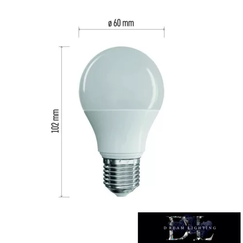 LED žárovka EMOS True Light A60/E27/7,2 W/806 lm/přírodní bílá