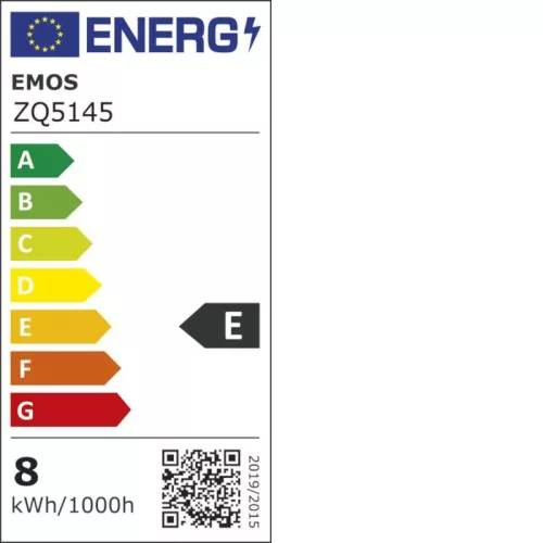 LED žárovka EMOS True Light A60/E27/7,2 W/806 lm/přírodní bílá